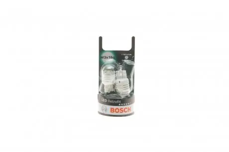Автолампа 12V 1.75W W3x16q LED Retrofit BL 6000K BOSCH 1987301527