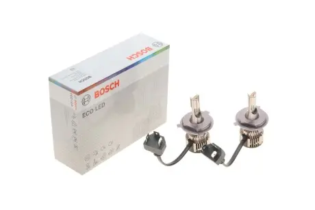 Автолампа H4 12V 24W P43t Eco LED Twin (6000К) BOSCH 1987301700