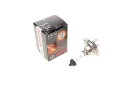Автолампа H7 12V 55W PX26d Plus 50% BOSCH 1 987 302 079