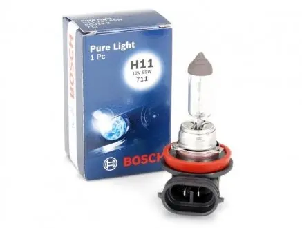 Автолампа H11 (12V 55W) PURE LIGHT BOSCH 1987302084
