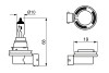 Лампа H16 19W 12V Pure Light картон - кратн. 10 шт BOSCH 1987302089 (фото 5)