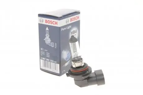 Автолампа HB4 12V 51W P22d Pure Light BOSCH 1987302153