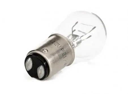 Лампа (P21/4W) двухконтактная (стоп-сигнал/габарит) BOSCH 1987302215