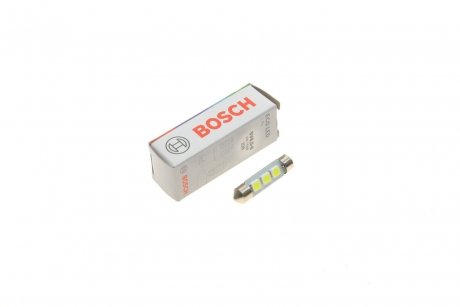 Автолампа C5W 12V 2.5W SV8.5-8 Eco LED WS (пальчик 35mm) BOSCH 1987302880