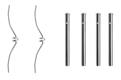 Комплект монтажный тормозных колодок BOSCH 1987474140