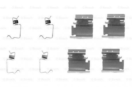 Комплектуючі для дискових гальмівних колодок BOSCH 1987474311 (фото 1)