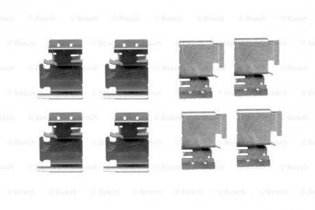 Монтажный комплект тормозных колодок BOSCH 1987474312 (фото 1)