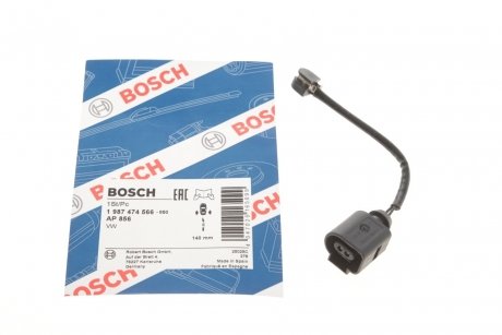 Сигнализатор, износ тормозных колодок BOSCH 1987474566 (фото 1)