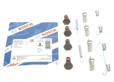 Комплект пружинок колодок ручника Vito (W638/639) BOSCH 1987475077