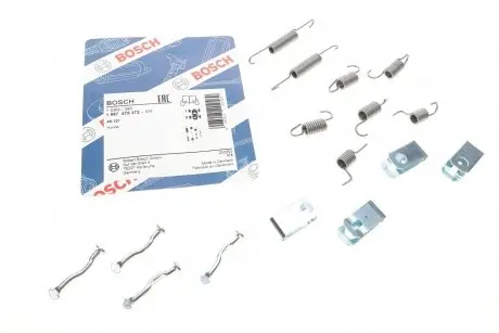 Монтажний к-кт гальмівних колодок BOSCH 1 987 475 372