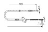 O db трос ручника правый 207-310 86-(нов.тип)1862м BOSCH 1987477118 (фото 1)