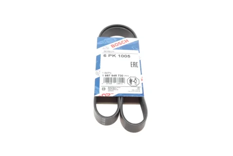 Ремінь п-клиновий 6pk1005 BOSCH 1987945730
