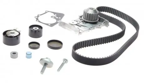 Комплект ГРМ + помпа Renault Clio III/Laguna III/Megane III/ Scenic III 1.6 16V 05- (27.4x132z) BOSCH 1 987 946 389