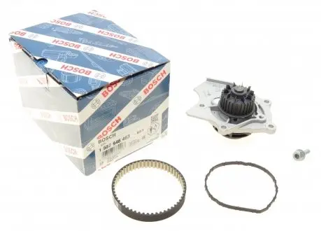 Комплект ремня зубчатого с водяным насосом BOSCH 1 987 946 483