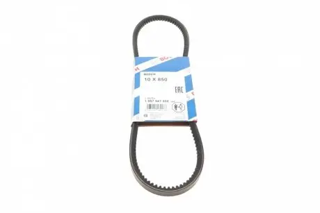 Клиновидный ремень 10x850 BOSCH 1 987 947 606