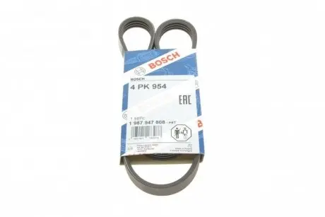 Ручейковый ремень 4pk954 BOSCH 1 987 947 808