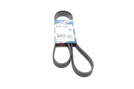 Ручейковый ремень 6pk1432 BOSCH 1 987 948 336