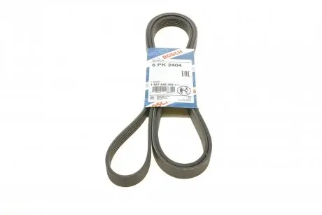Поликлиновой ремень (6PK2404) BOSCH 1987948393