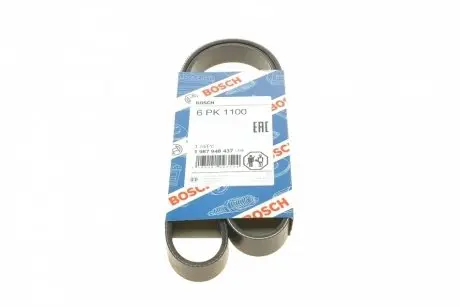 Поликлиновой ремень BOSCH 1987948437