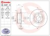 Диск торм. передний r14, 90-96 1.9-2.4d BREMBO 08.5497.10 (фото 1)