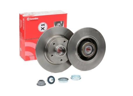 Гальмівний диск задній з підшипником (ціна за 1шт) BREMBO 08.B391.27