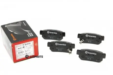 Тормозные колодки задние BREMBO P30014