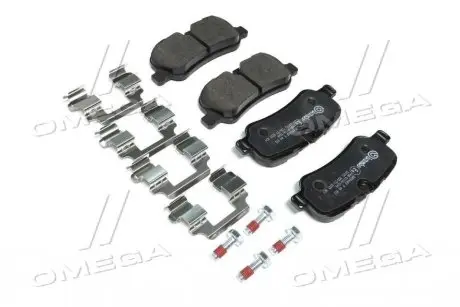 Тормозные колодки дисковые BREMBO P44013