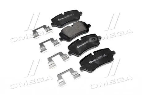 Комплект тормозных колодок BREMBO P44 021