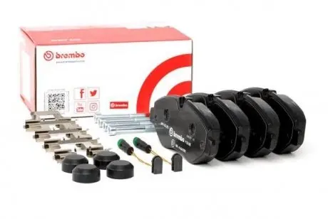 Тормозные колодки передние BREMBO P50085