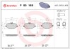 Гальмівні колодки BREMBO P50 168 (фото 1)