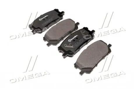 Тормозные колодки дисковые BREMBO P83067