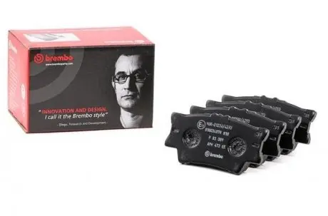 Тормозные колодки задние BREMBO P83089