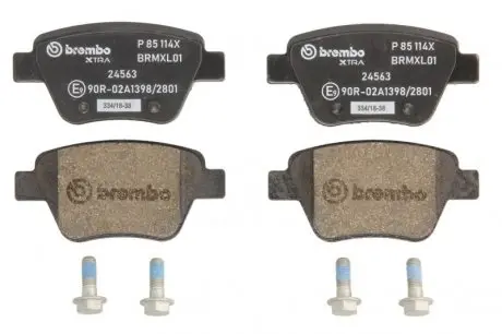 Тормозные колодки дисковые BREMBO P85114X