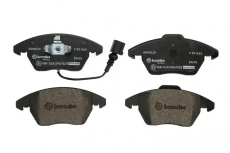 Гальмівні колодки, тюнінг BREMBO P 85 146X
