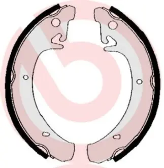 Тормозные колодки барабанные BREMBO S41503