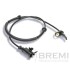 Датчик ABS MITSUBISHI/SMART Colt/Forfour "1,1-1,5 "F "04-12 BREMI 50870 (фото 1)