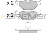 Тормозные колодки зад. BMW 5 (E39) 96-03 Bremsi BP2710 (фото 1)