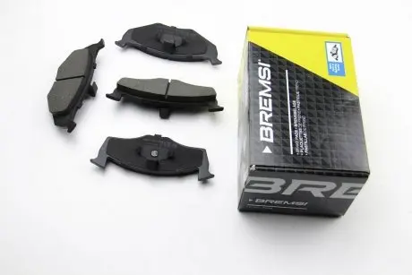 Тормозные колодки перед. polo 95-01/golf 91-99 (ate) Bremsi BP2808