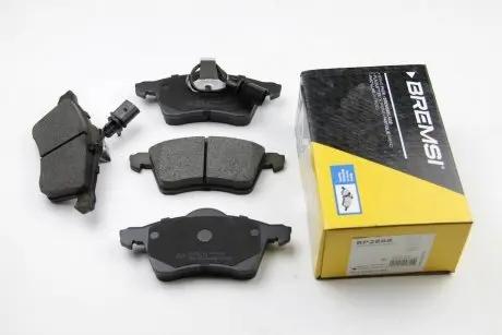 Тормозные колодки перед. t4 2.5tdi 96-03 (r15)(с датчиком) Bremsi BP2868