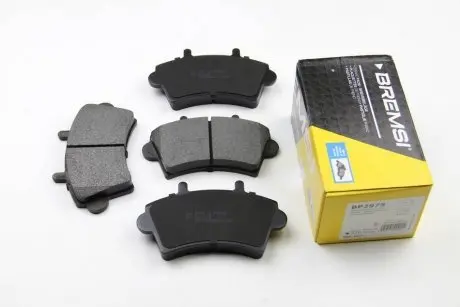 Тормозные колодки перед. master/movano 00- (r16) Bremsi BP2975