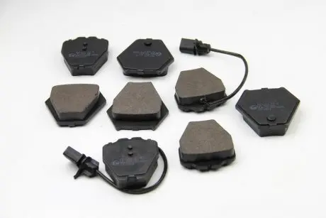 Тормозные колодки перед. audi a6 97-05/vw passat 96-05 (trw) Bremsi BP3121