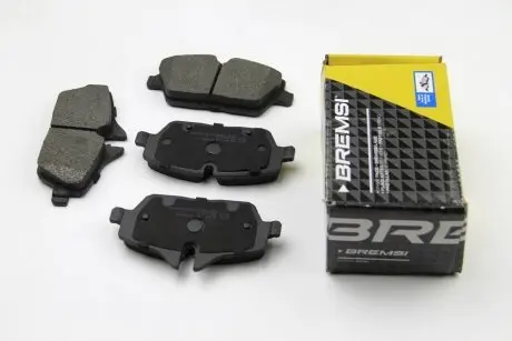 Тормозные колодки перед. bmw 1(e81/e87)/mini 06- (trw) Bremsi BP3195