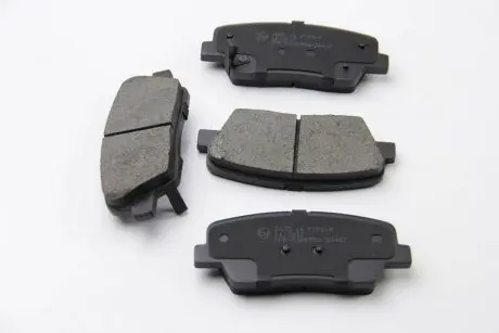 Тормозные колодки зад. Santa Fe II/III 06-/Sorento II/III 09- (mando) (117x48,3x15,5) Bremsi BP3435