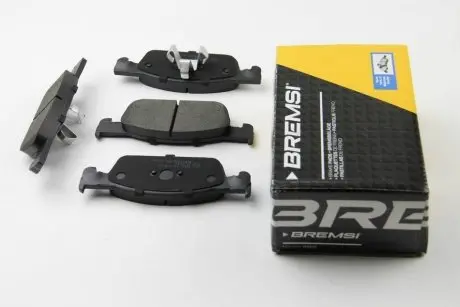 Тормозные колодки перед. logan ii/clio iv 12- (ate) Bremsi BP3662