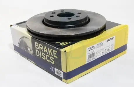 Тормозной диск перед. kangoo 1.5/1.9dci/1.6i 01- (4x4)/megane ii/scenicii (280x24) Bremsi CD8350V