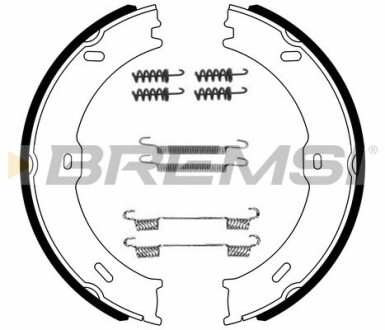 Колодки ручного тормоза sprinter/crafter 06- (с пружинками) Bremsi GF0315-1