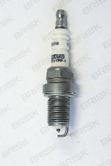 Свеча зажигания PLATIN (DR15YP-1) BRISK 1401 (фото 1)