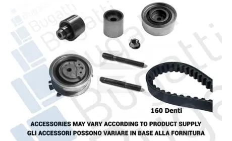 Комплект ГРМ Caddy/Crafter/T5 1.6/2.0 TDI/BiTDI 10- Bugatti BKCD0329