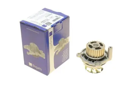 Помпа води Audi A3/A4/Skoda Octavia/VW Caddy/Golf/Passat 1.6/1.8/2.0/FSI 96- (R/B)(7лоп) Bugatti PA5112