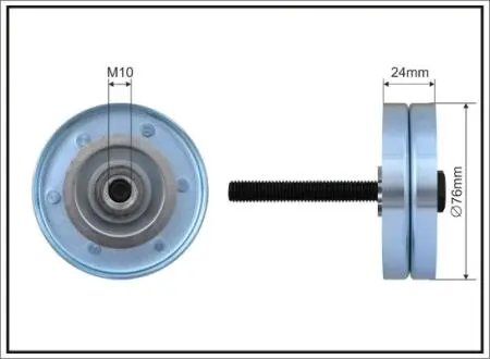 Паразитный / ведущий ролик, поликлиновой ремень CAFFARO 25253